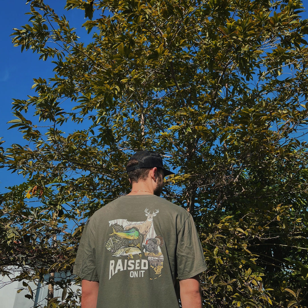 Florida Sportsmen Tee | Olive + Black | Unisex Short-Sleeve Comfort Tee