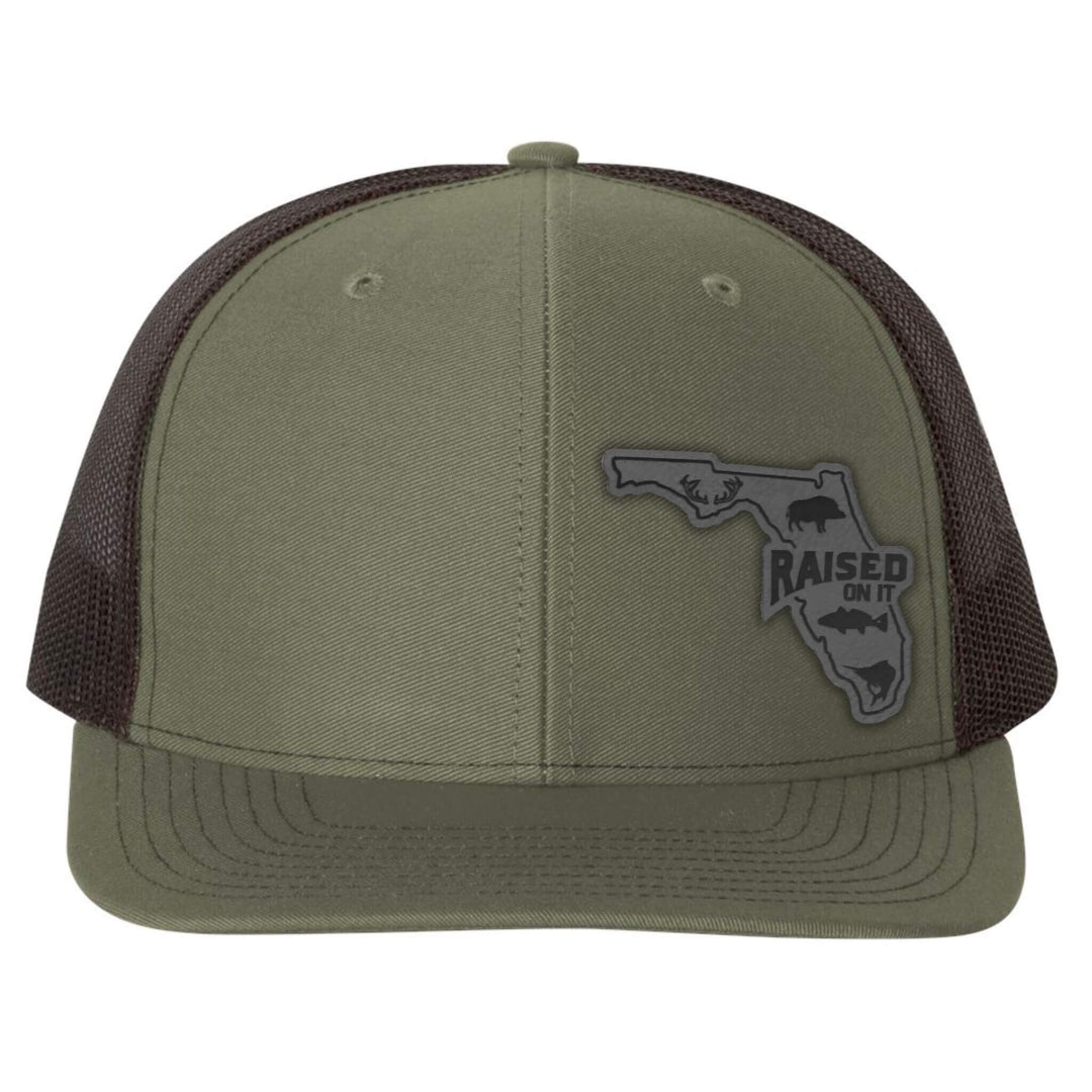 Florida Sportsmen | Engraved Leather Patch Hat |