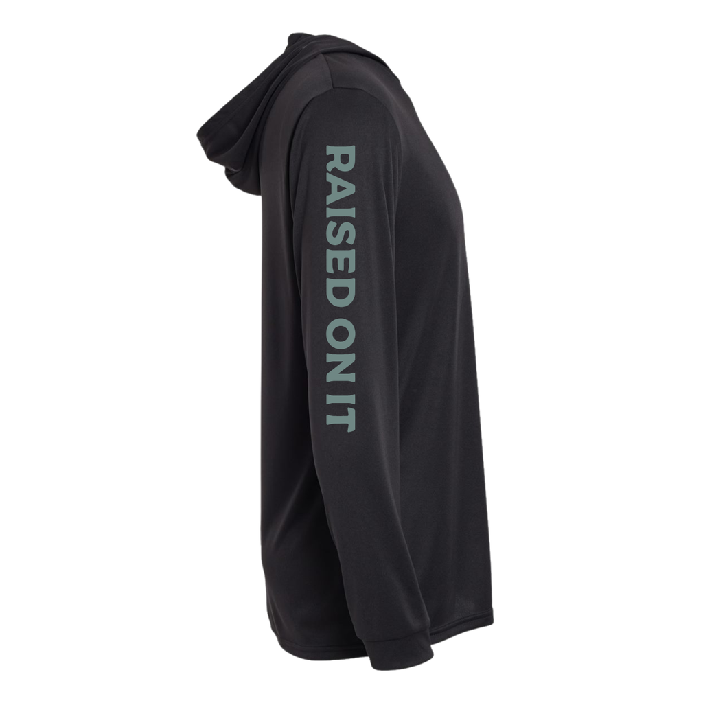 Midnight Rider | ROI Performance Hoodie | Midnight Black