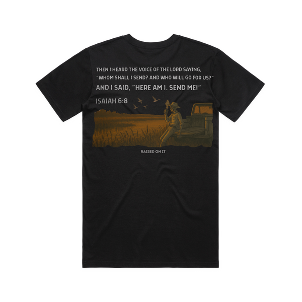 Isaiah 6:8 | Waterfowl Scene | Short Sleeve Comfort Tee