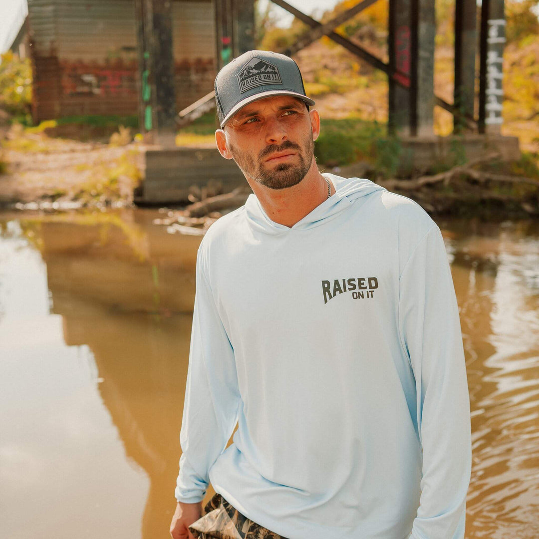 Florida Offroad Beach | Ocean Blue | Unisex Long Sleeve Performance Hoodie