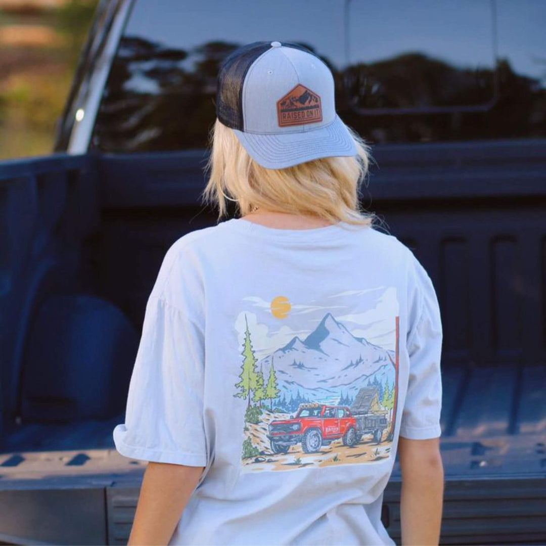 OffGrid Adventure | Steel Grey | Unisex Short-Sleeve Comfort Tee