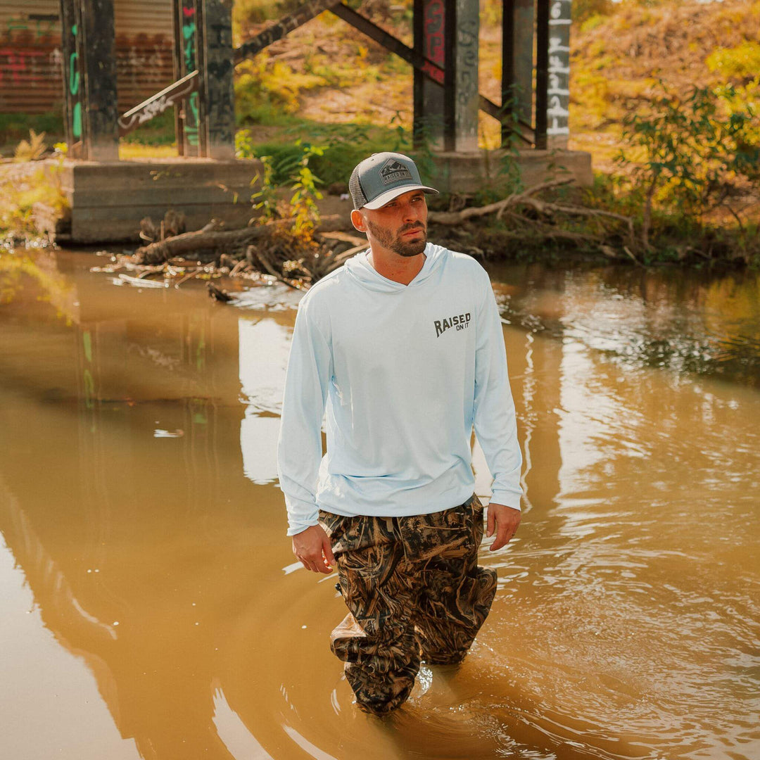 Florida Offroad Beach | Ocean Blue | Unisex Long Sleeve Performance Hoodie