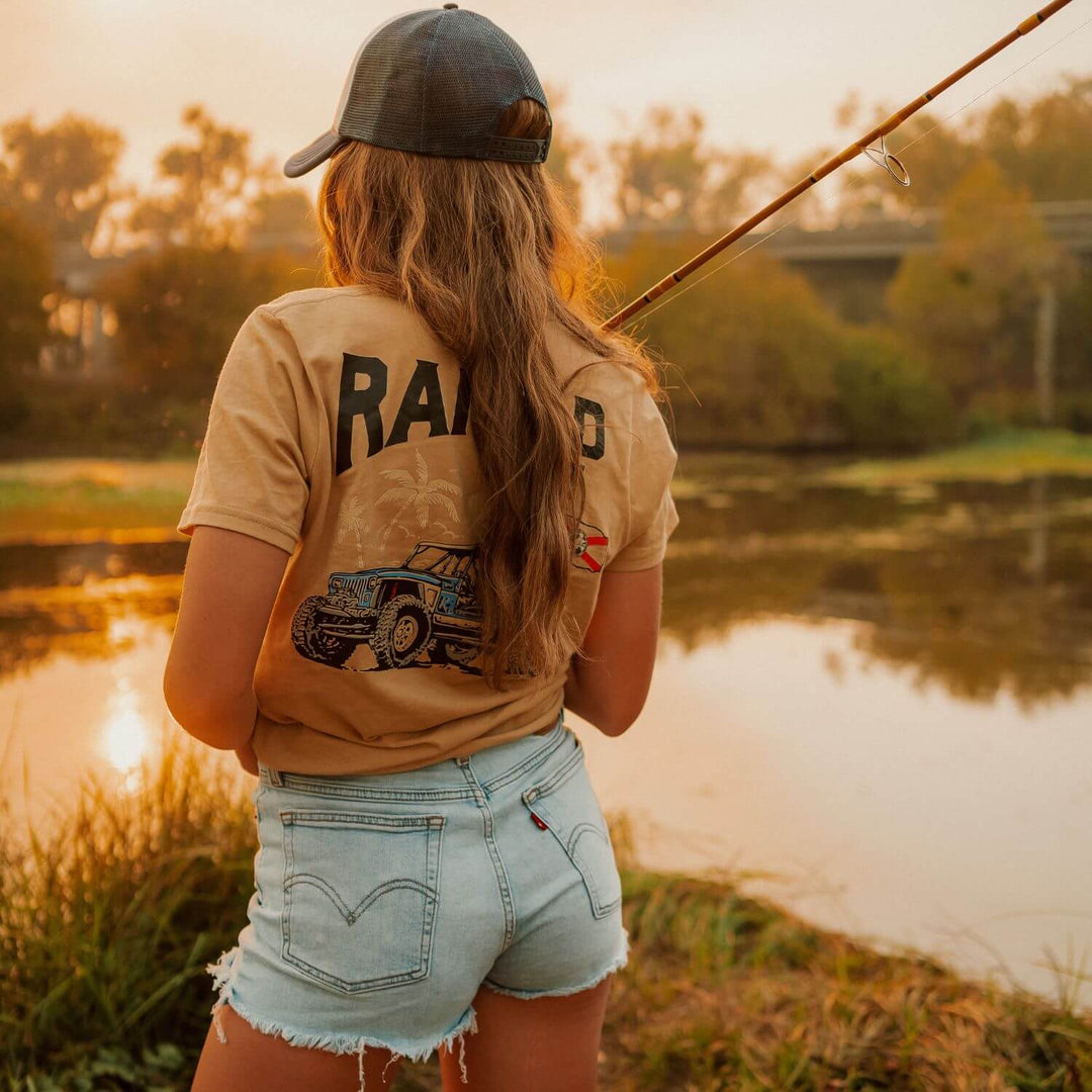 Florida Offroad Beach | x TrailHunters | Unisex Short-Sleeve Comfort Tee