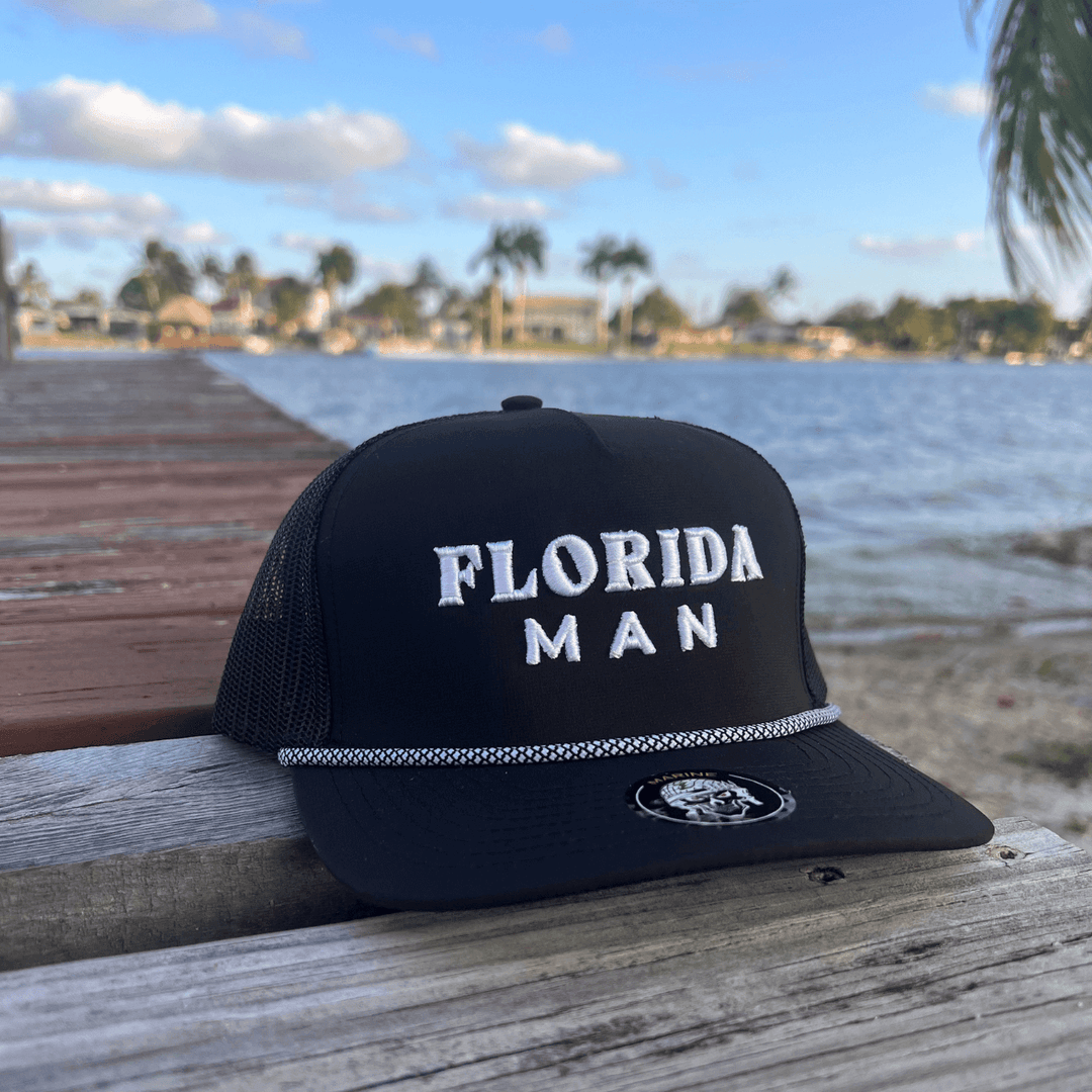 Florida Man | Embroidered Trucker Hat | Performance Hats