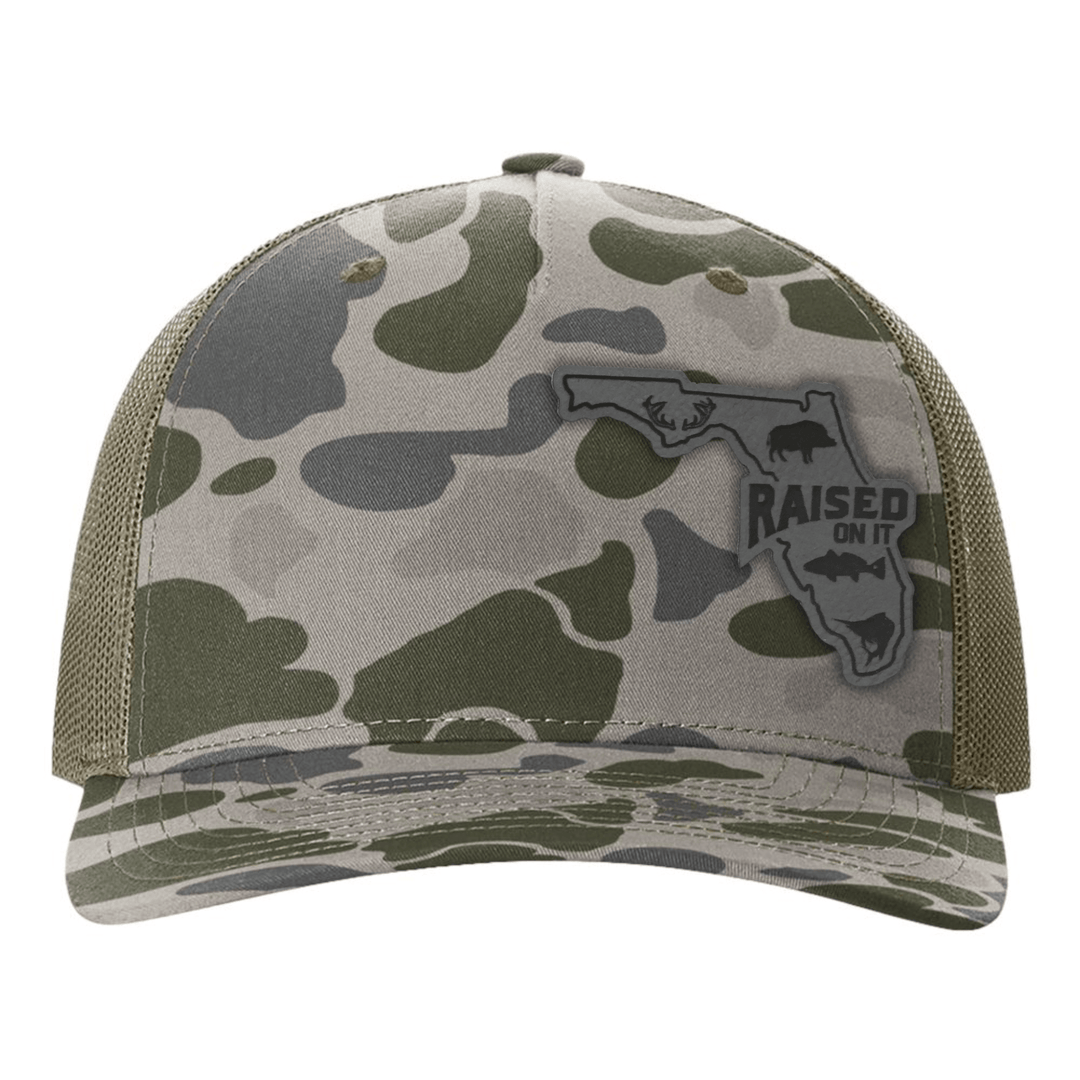 Florida Sportsmen | Engraved Leather Patch Hat |