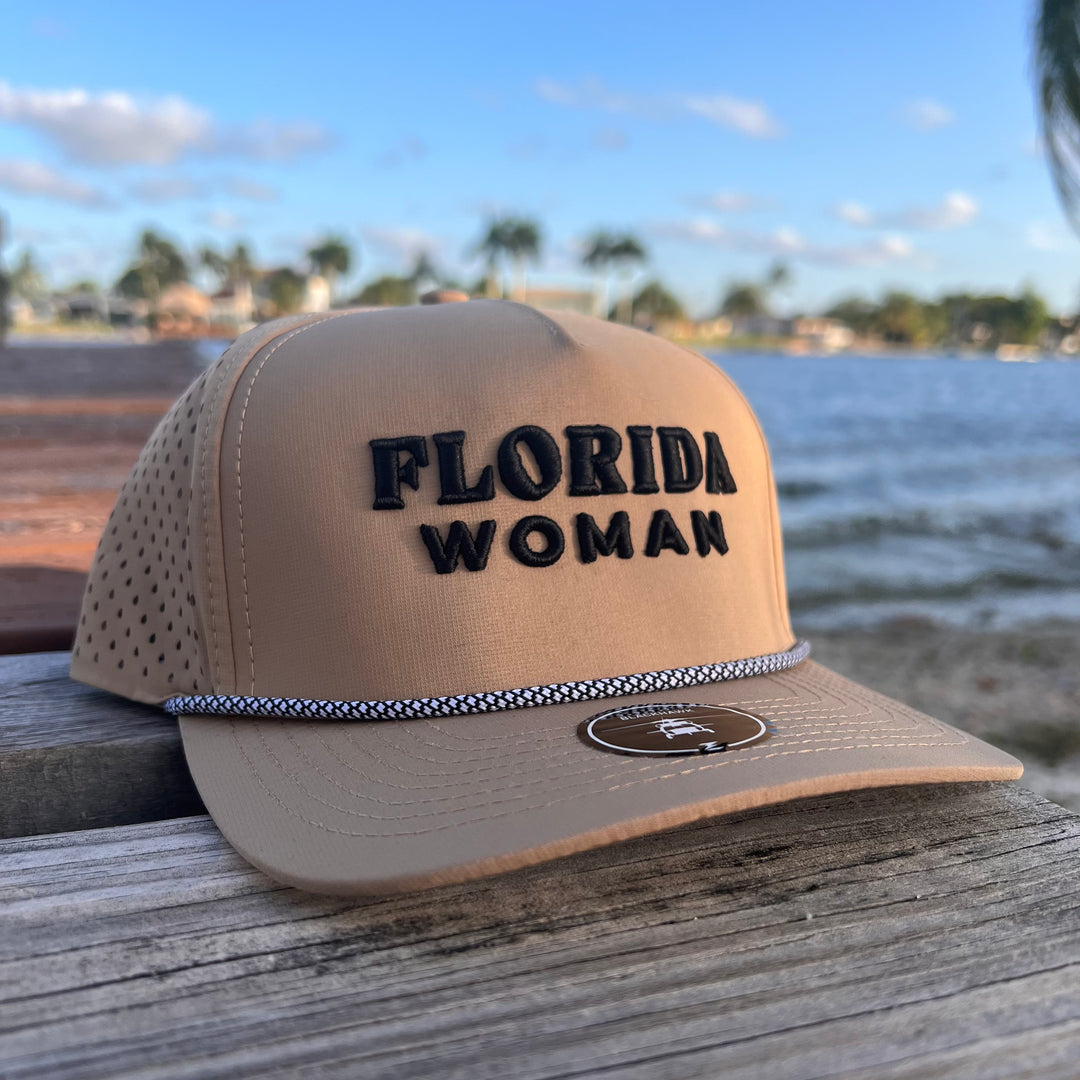 Florida Woman | Embroidered Trucker Hat | Performance Hats