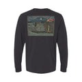 Florida Dyin' Breed Airboat | Black | Unisex Long-Sleeve Comfort Tee