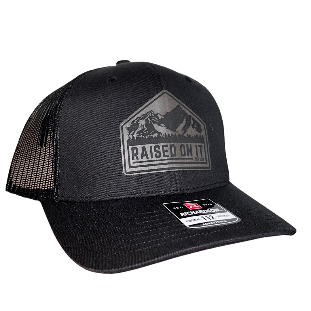 The "OG" - Mountain Hat | Engraved Leather Patch Hat