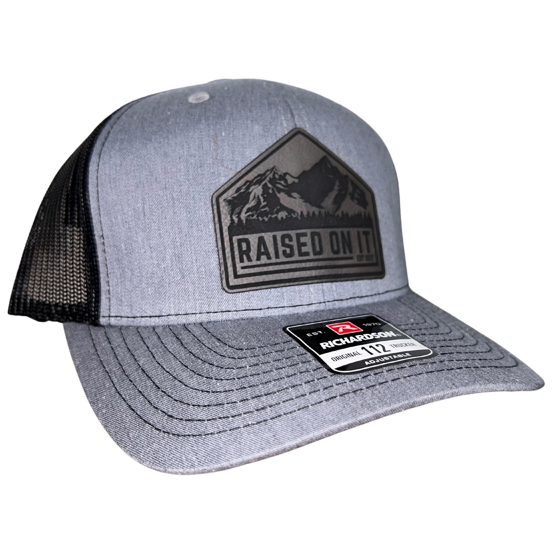 The "OG" - Mountain Hat | Engraved Leather Patch Hat