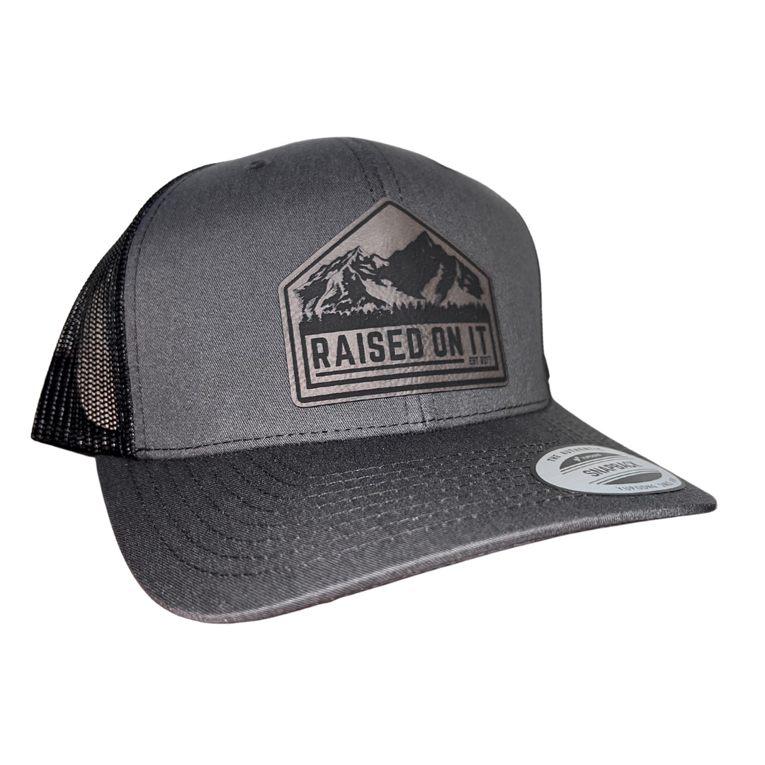 The "OG" - Mountain Hat | Engraved Leather Patch Hat