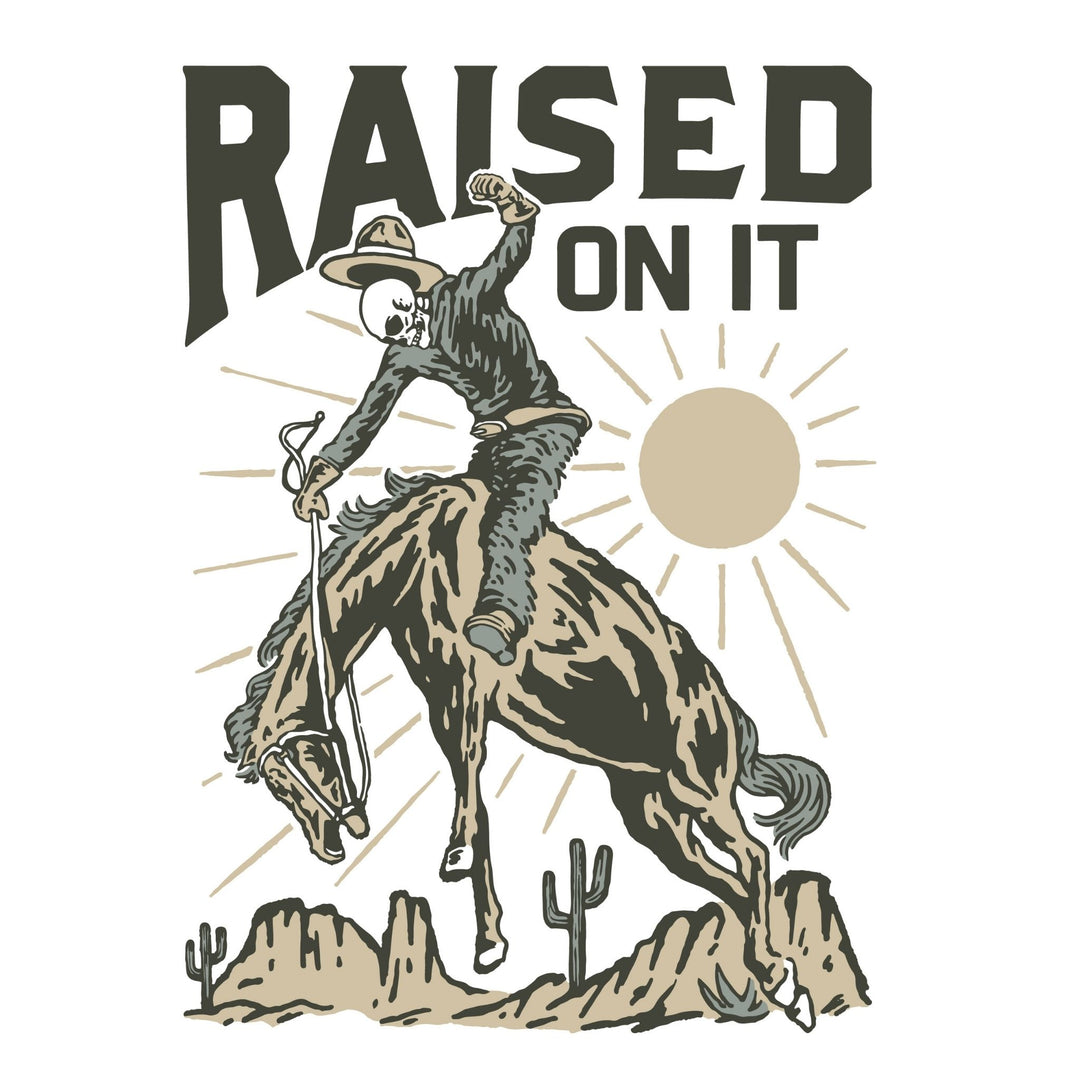 Rowdy Wrangler | Tan | Short-Sleeve Unisex Comfort Tee