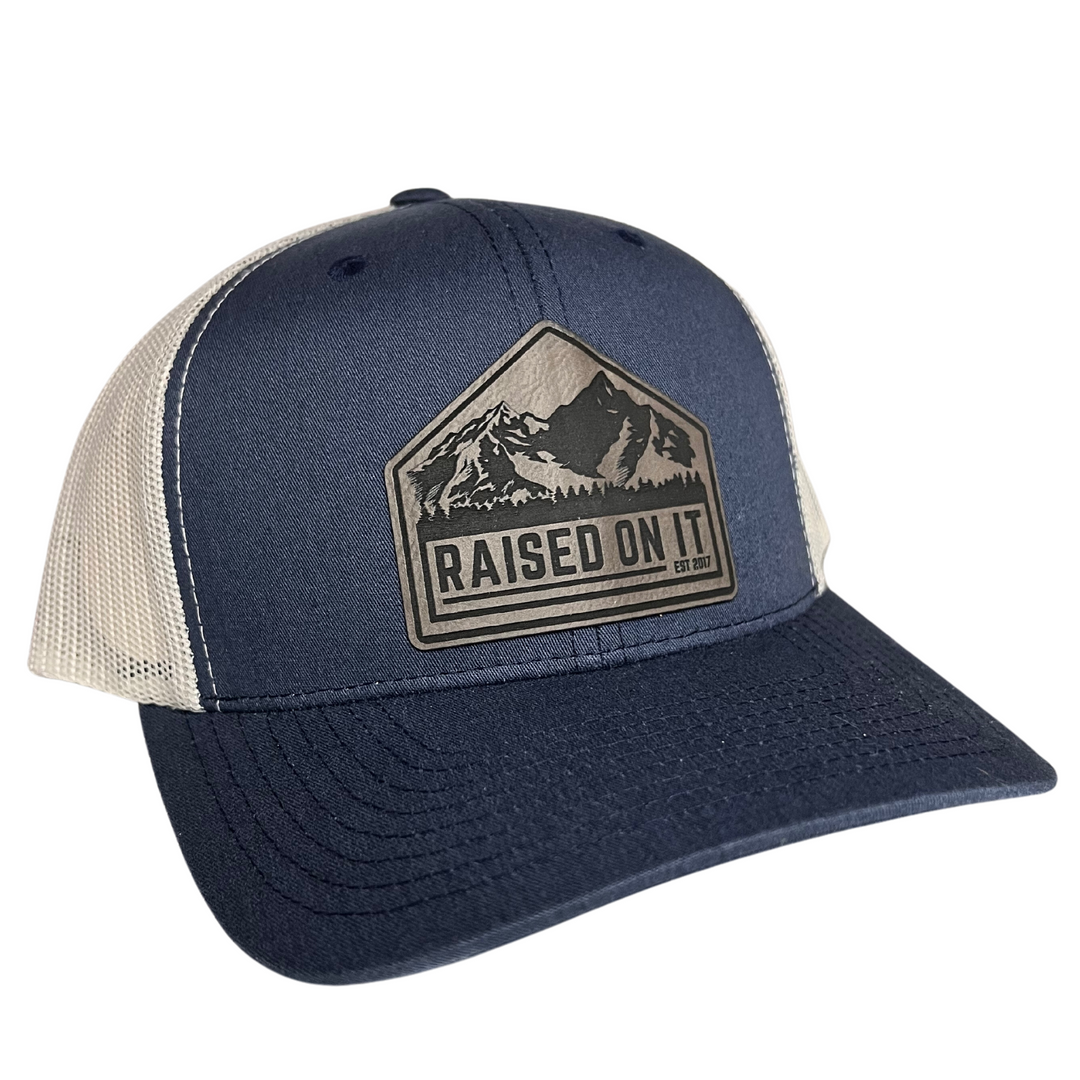 The "OG" - Mountain Hat | Engraved Leather Patch Hat